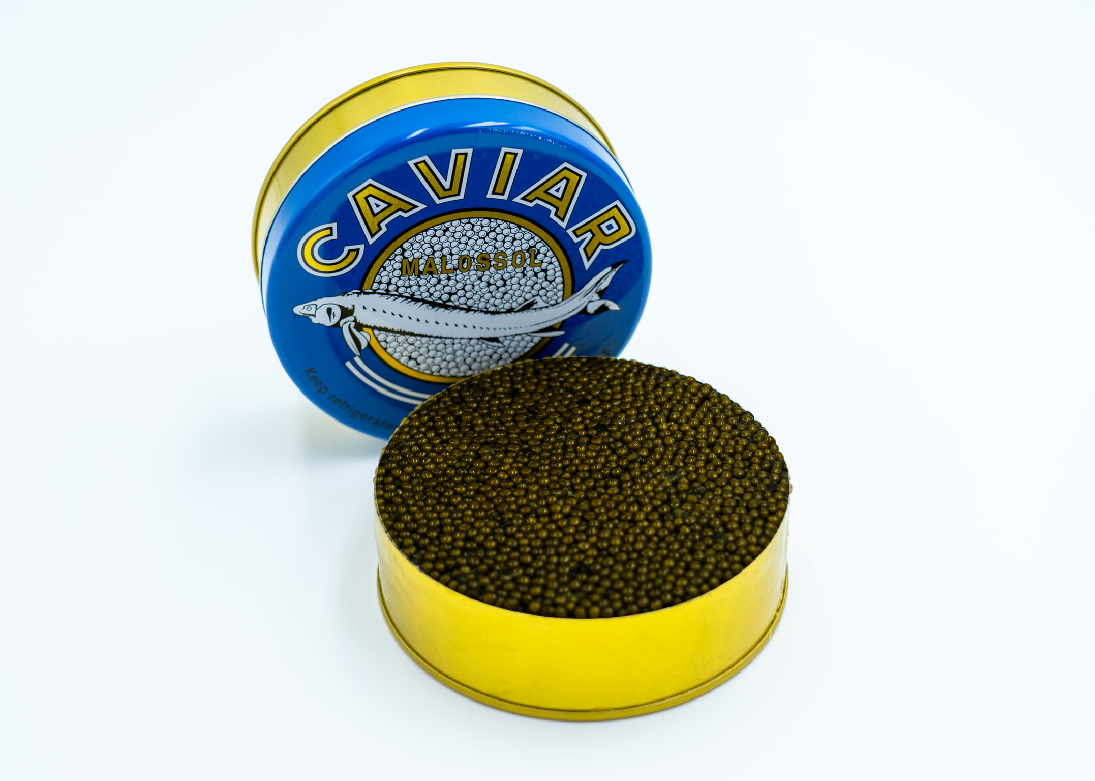 Monsieur Caviar — Russian ossetra caviar presentation